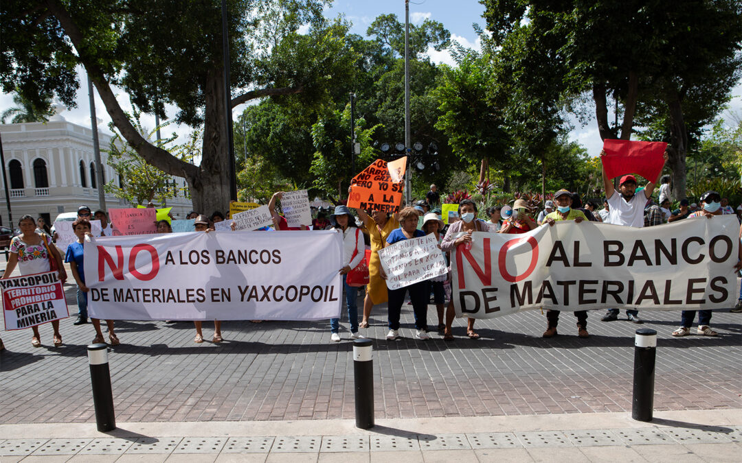 Pueblos mayas resisten el avance de la minería en Yucatán