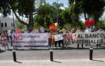 Pueblos mayas resisten el avance de la minería en Yucatán