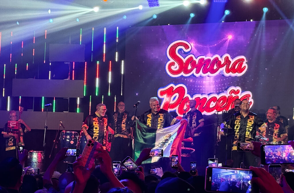 Se formó la rebambaramba con la Sonora Ponceña